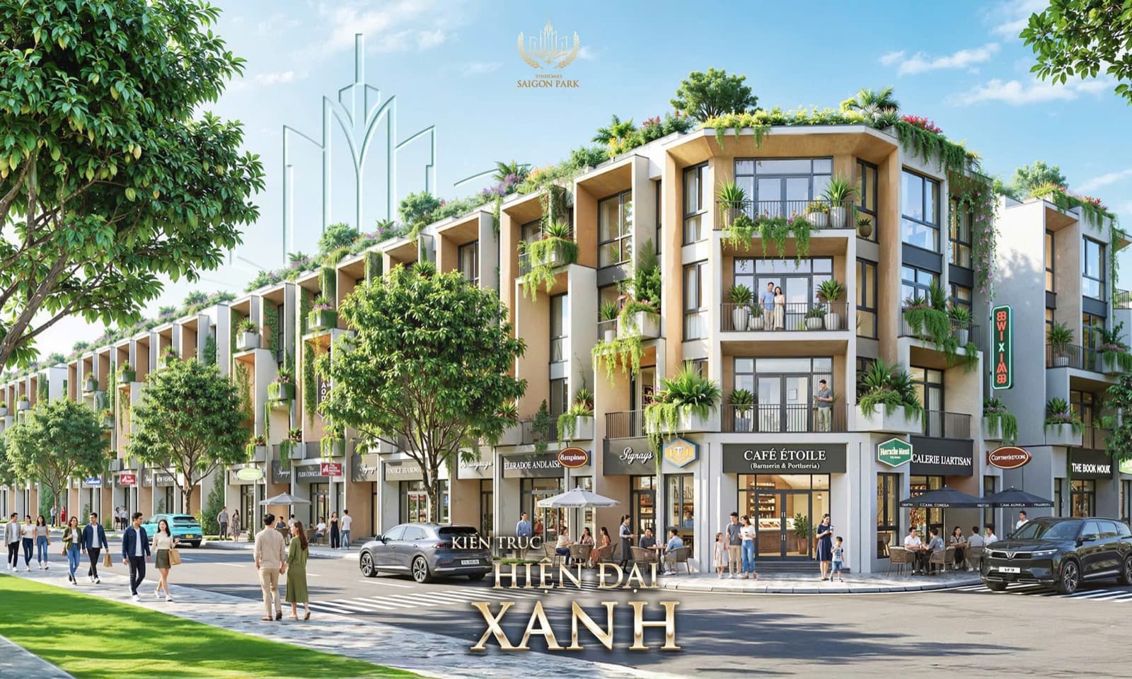 Boutique phố xanh Vinhomes Saigon Park 2